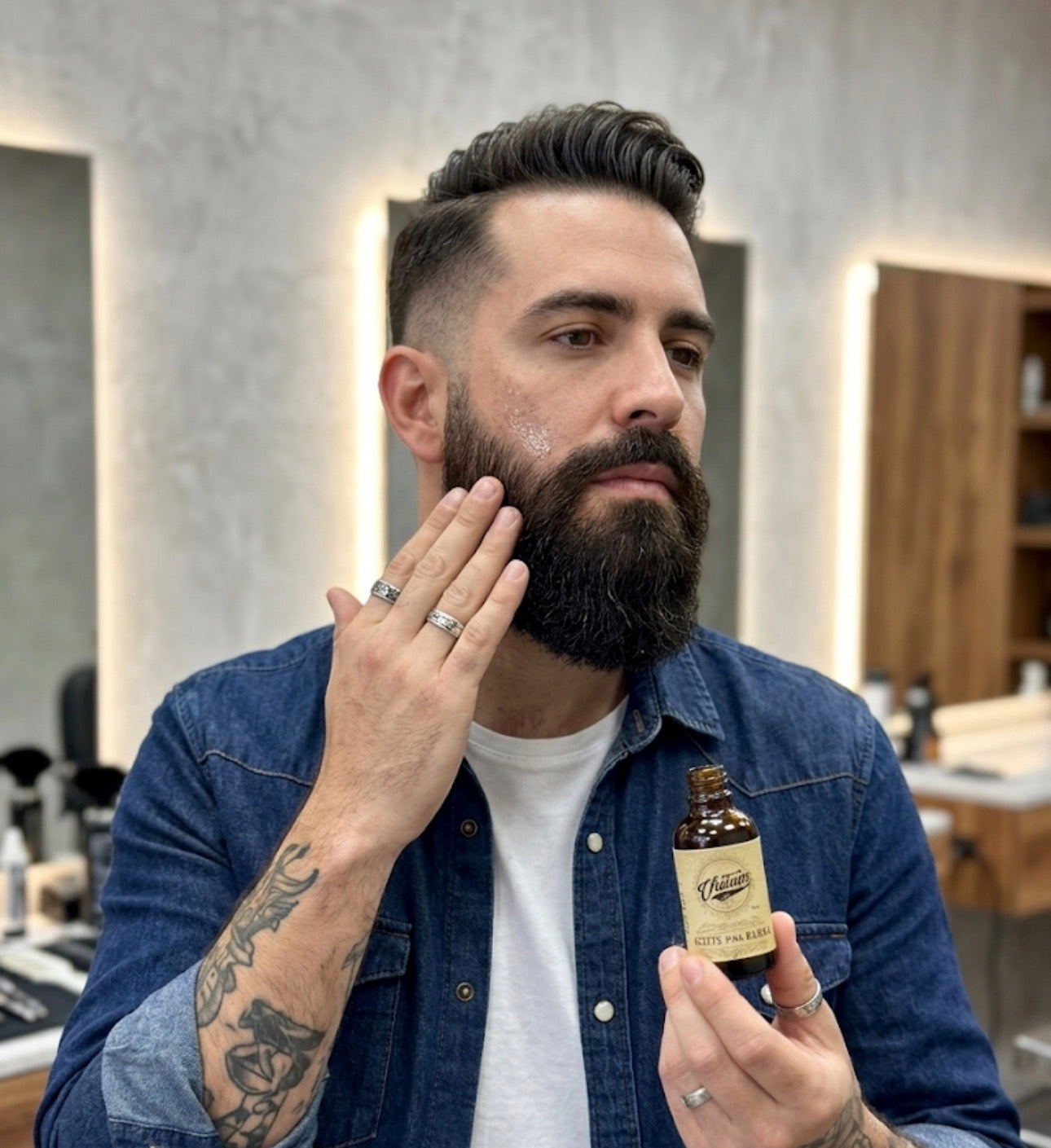 Aceite para barba 30 ml.
