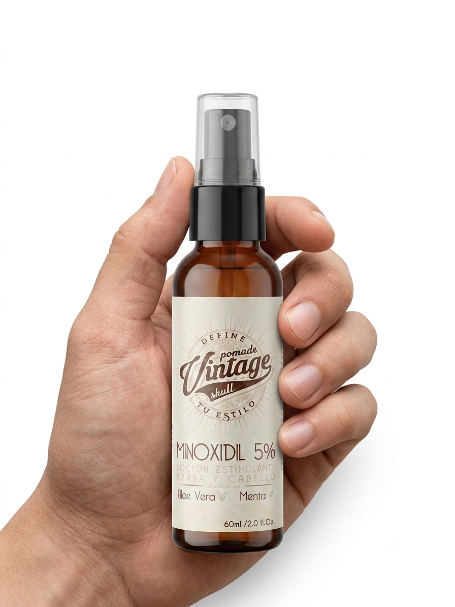 Crecimiento barba y cabello 60 ml.