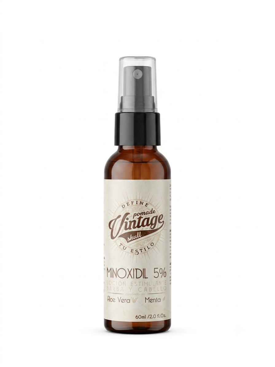 Crecimiento barba y cabello 60 ml.